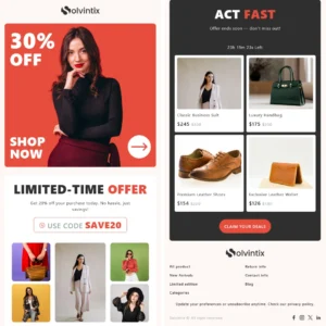 Promotional Email Template V1 Image